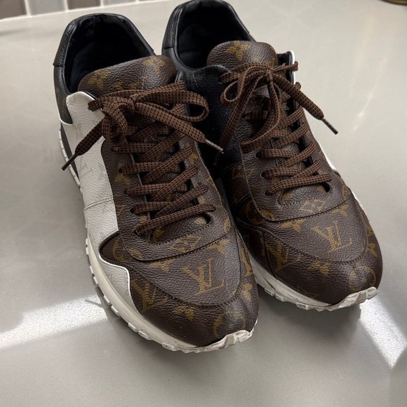 Louis Vuitton Other - Louis Vuitton Monogram Brown and White Sneakers